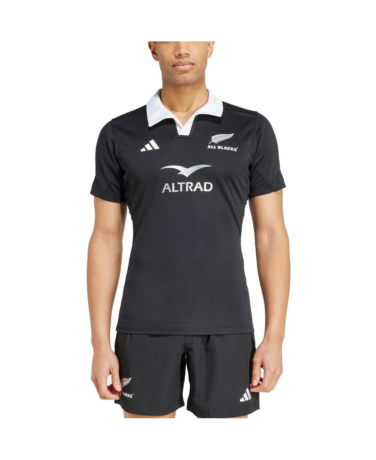 Adidas Men'sNew Zealand Rugby 2024/25 Home Authentic Jersey - Black