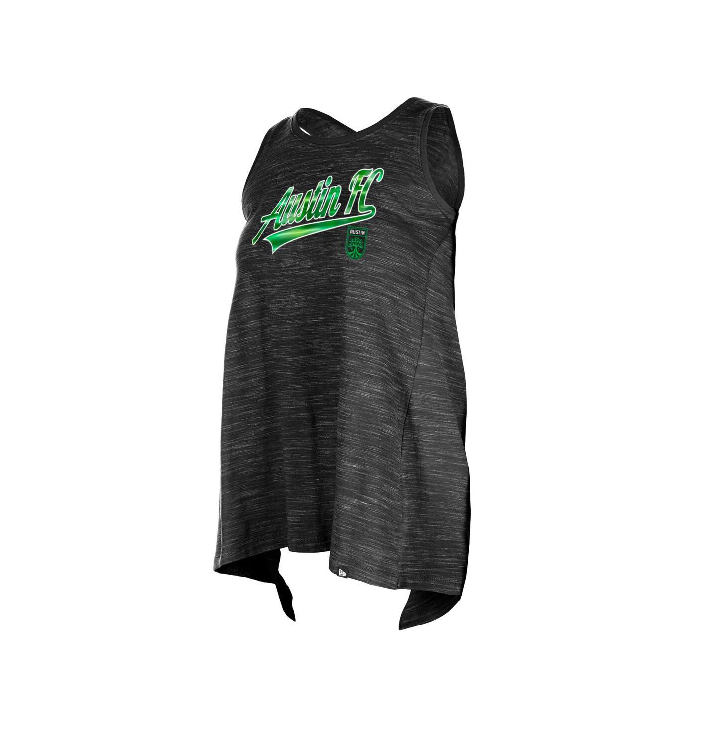 Женский топ 5th & Ocean Black Austin FC Athletic Cross Back — фото 3