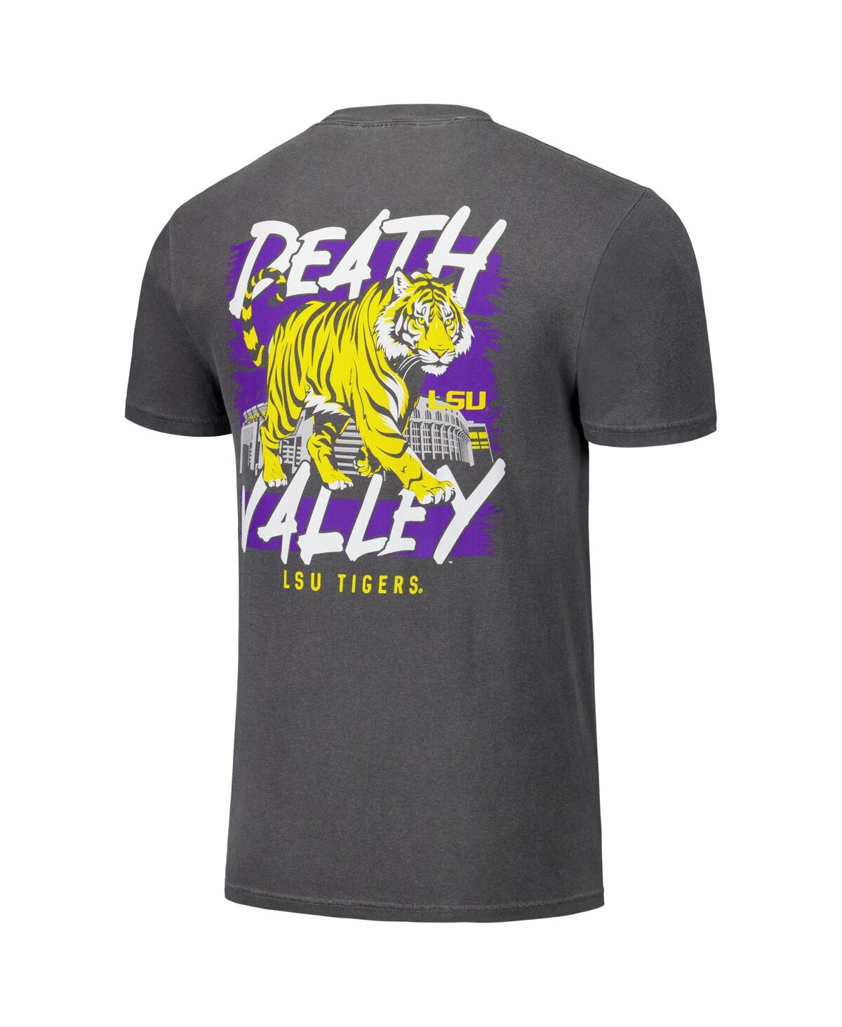 Image One Men's And Women's Black Lsu Tigers Hyper Local Large Mascot Stadium T-shirt In Black