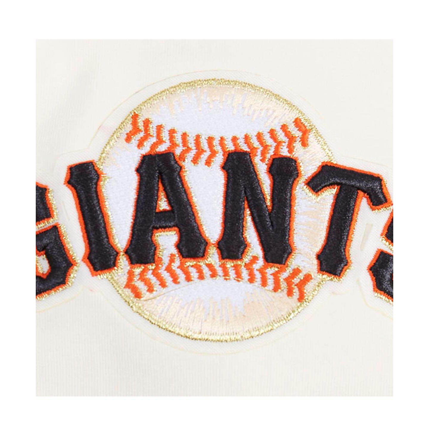 Мужская футболка Pro Standard Cream San Francisco Giants Club Member Badge — фото 4