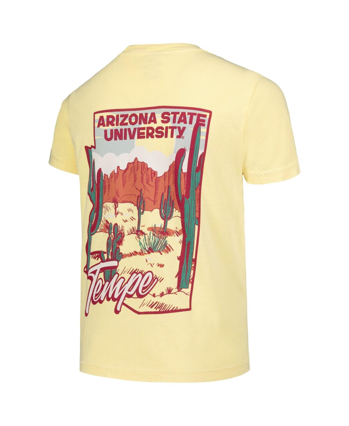 Image One Big Boys and GirlsArizona State Sun Devils Hyperlocal Comfort Colors T-Shirt - Gold