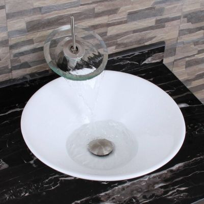 Streamdale Stylish Ceramic Above-Counter Bathroom Sink