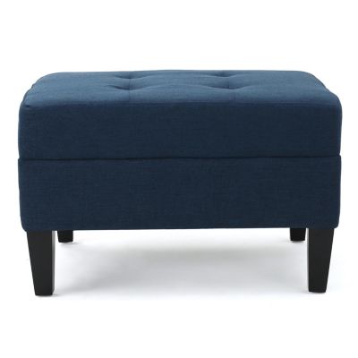 Cozy Ottoman With Birch Wood Legs For Comfort And Style