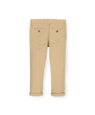 Baby Boys Cotton Skinny Stretch Twill Chino