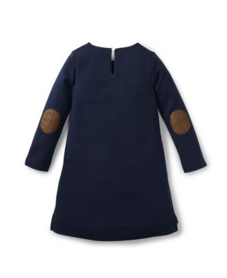 Baby Girls Quilted Ponte Riding Dress