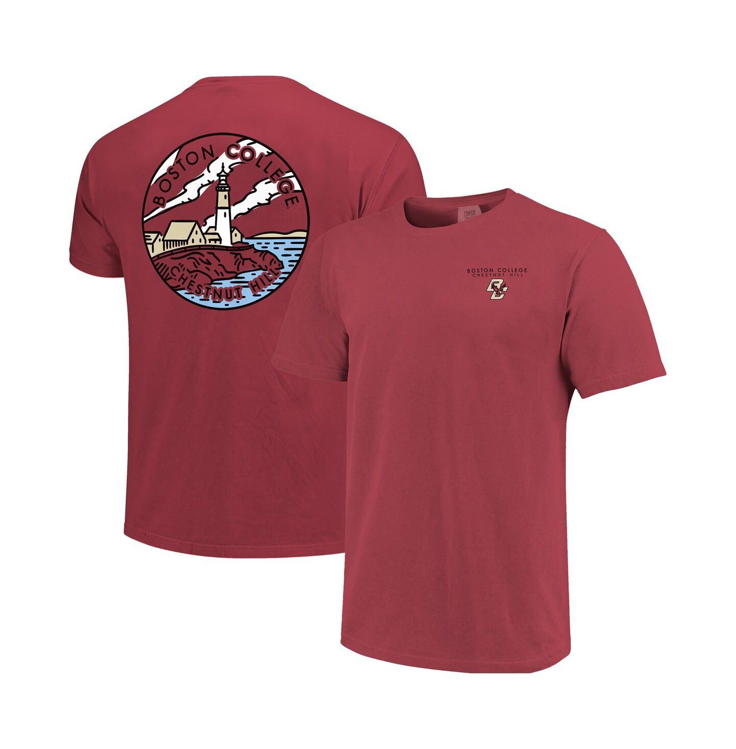 Футболка Image One Maroon Boston College Eagles Scenic Comfort Colors — фото 1