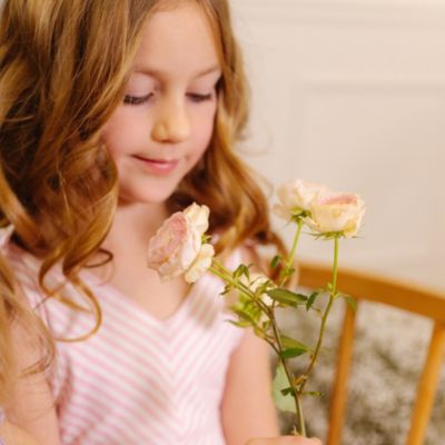 Girls' Sleeveless Bow Shoulder Swing Dress, Kids