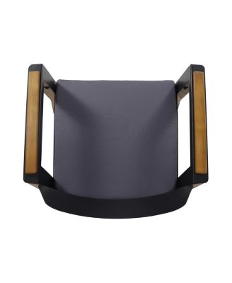 Streamdale Acacia Wood Club Chairs With Cushions (Set Of 2)