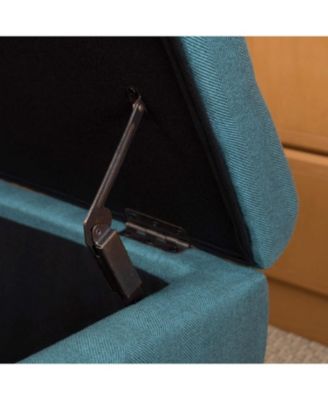 Traditional Storage Ottoman Bench With Lift Top