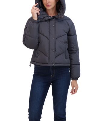 Juniors' Juniors' Short Hooded Puffer Jacket