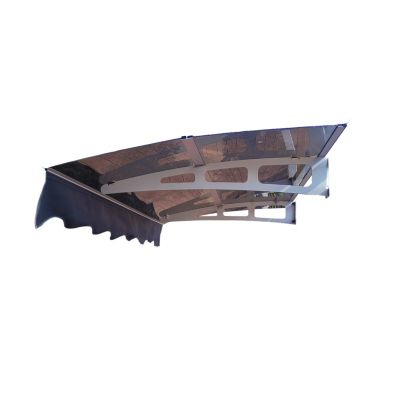 Streamdale Polycarbonate Door Window Awning with Valance