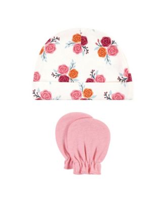 Cotton Beanie & Anti-Scratch Mitts Bundle