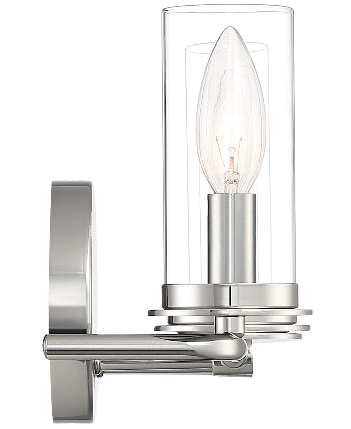 Designer's Fountain Hudson Heights 18" Metal 3 Light Vanity In Polished Nickel