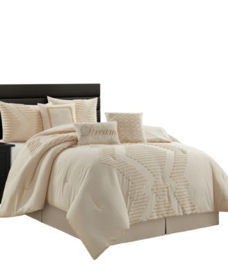 Galatea Tufted Embroidery 7-Pc. Comforter Set, King