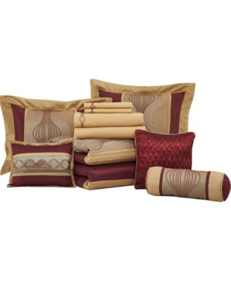 Kath Geometric 15-Pc. Comforter Set, Queen