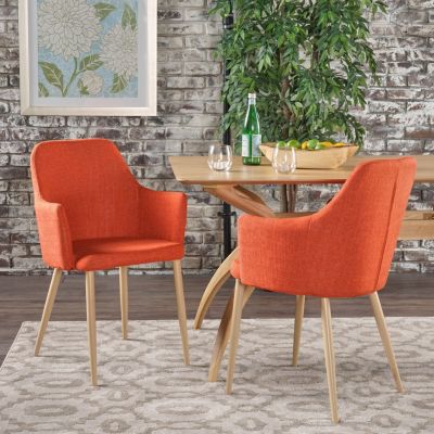 Streamdale Modern Twist Dining Chair With Contoured Comfort