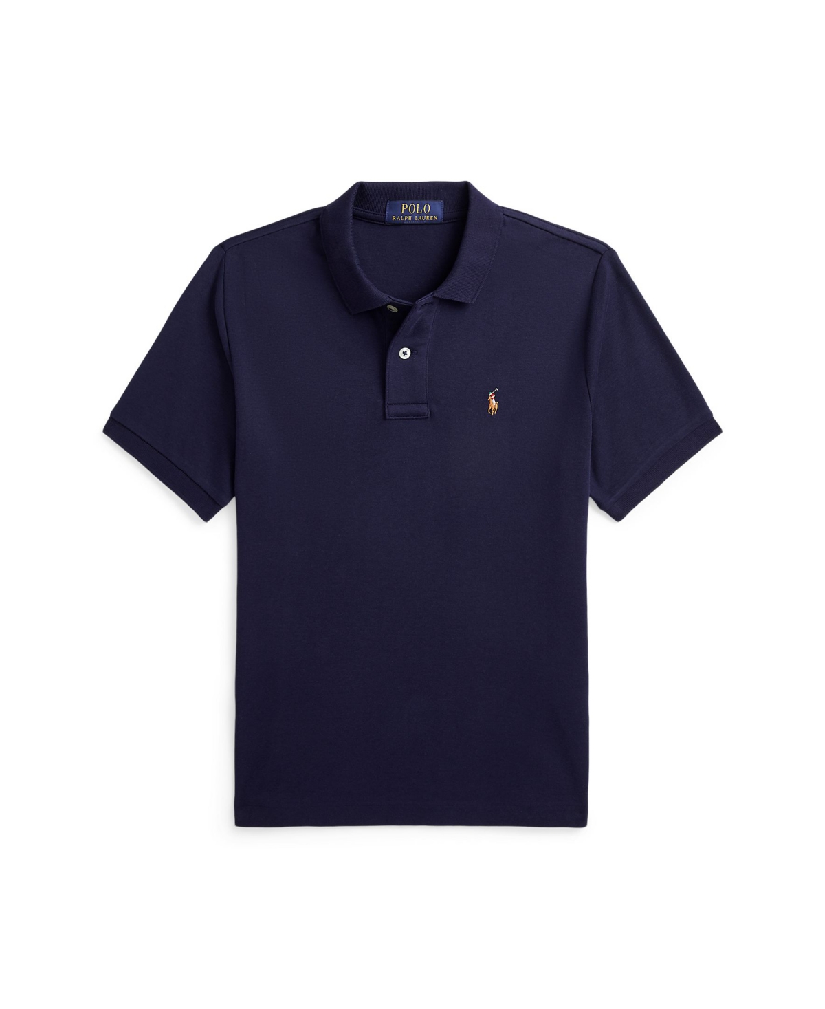 Polo Ralph Lauren Big Boys Soft Cotton Polo Shirt In Navy