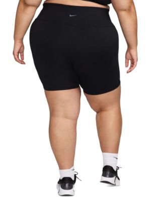 Plus Size One High-Waisted 8" Biker Shorts 