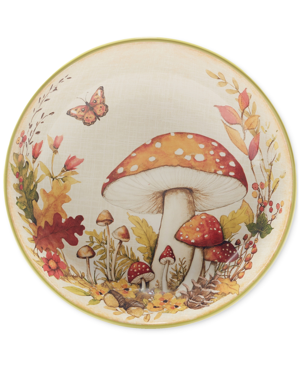 Certified International Woodland Critters Serving Bowl In Micscellan