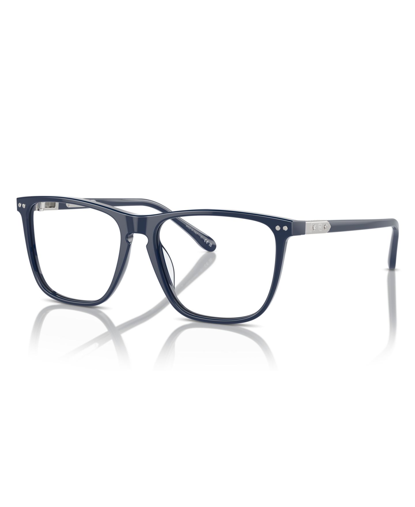 Мужские очки Ralph Lauren Man Square Plastic RL6242U Eyeglasses, цвет: Синий — фото 1