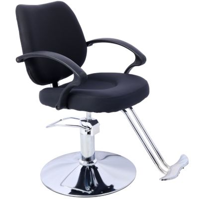 Streamdale Heavy-Duty Salon Chair with Hydraulic Pump and Barber Cape