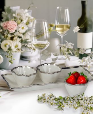 Regency 4 Pc. Tray and Condiment Bowls