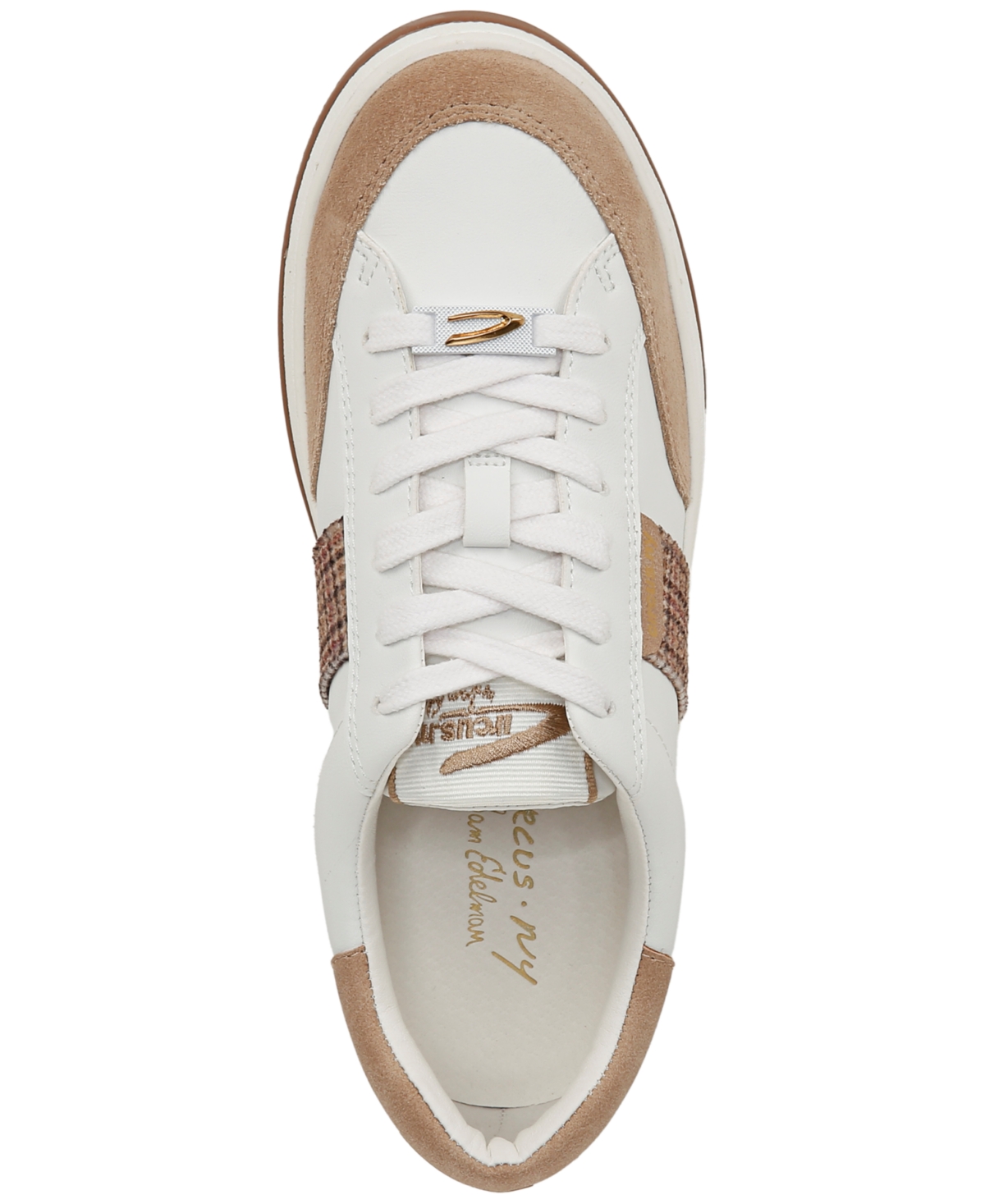 Circus Ny by Sam Edelman Vance Lace-Up Court Sneakers -Tuscan Taupe Multi