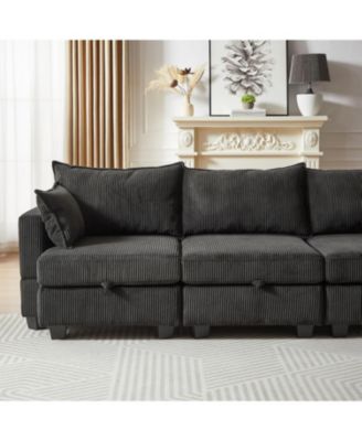  Flexible Modular Sectional Sofa with Storage