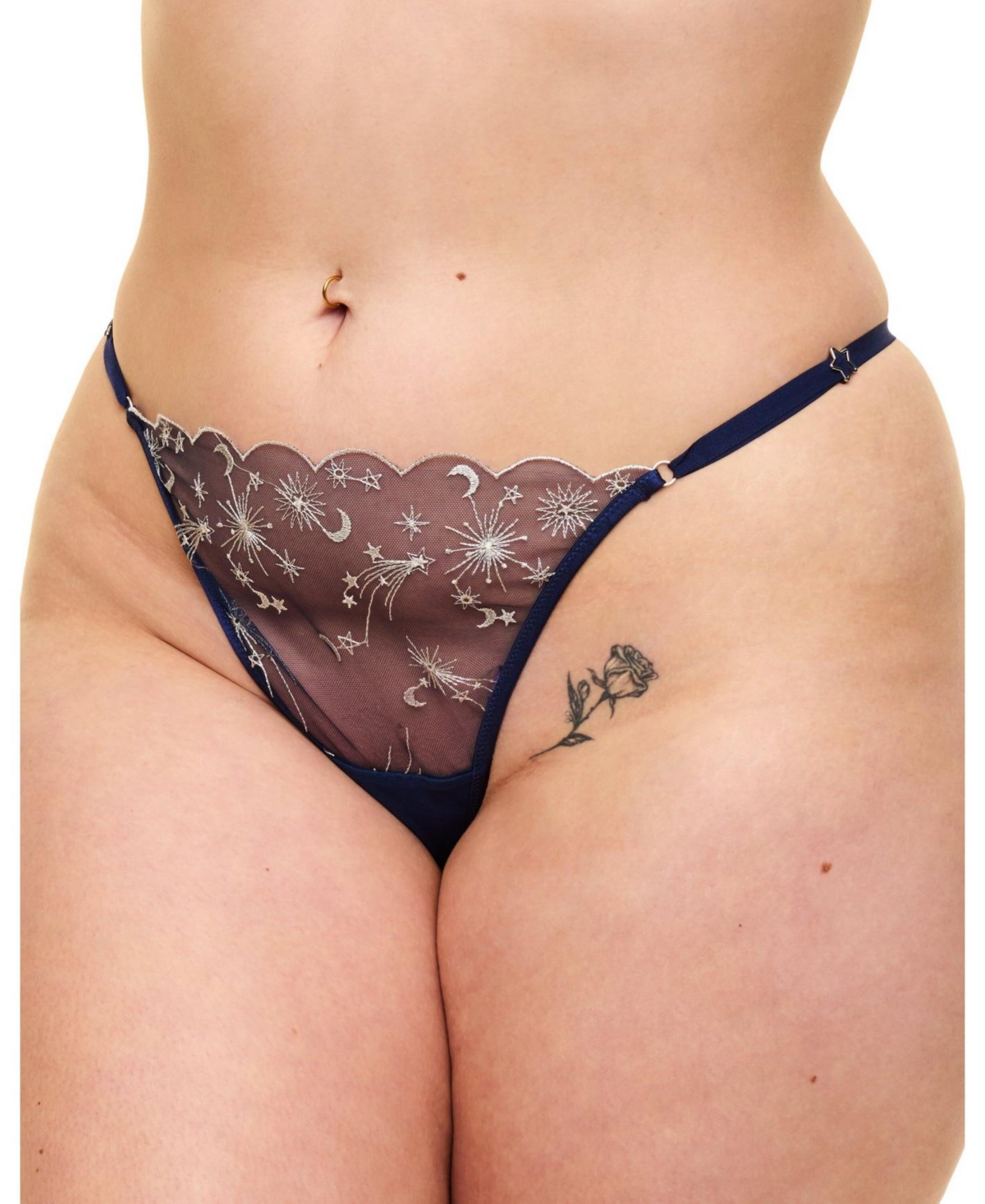 Adore Me Plus Size Cassiopeia G-String Panty