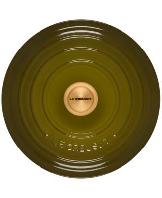 Signature Enameled Cast Iron 5.5 Qt. Round Dutch Oven