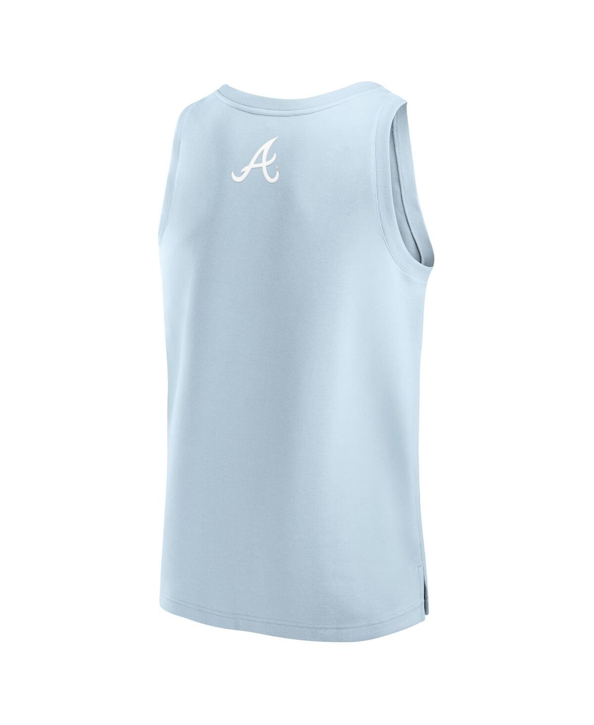 Fanatics Men'sAtlanta Braves Elements Tank Top - Light Blue