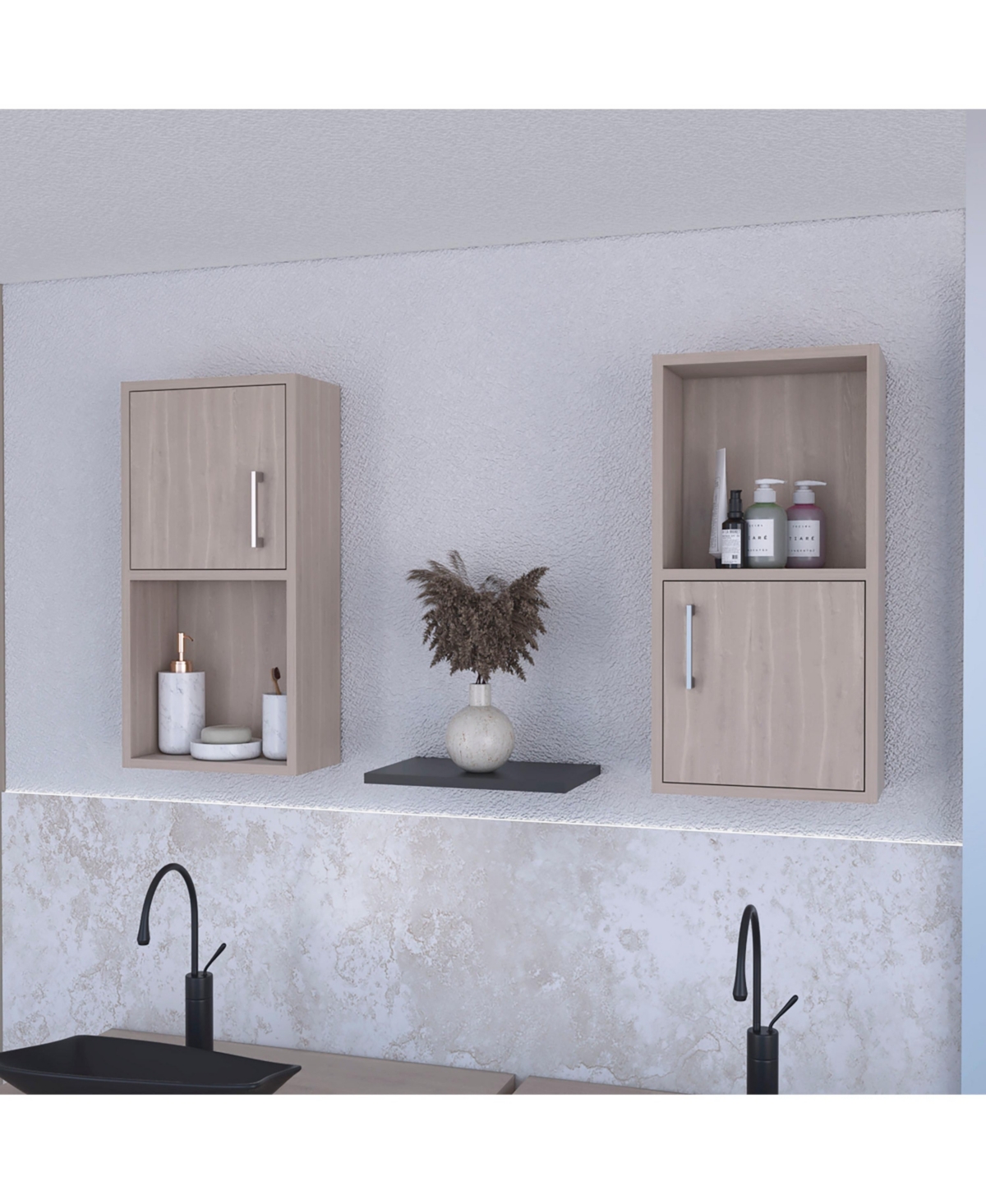 Dixie Medicine Cabinet - White oak