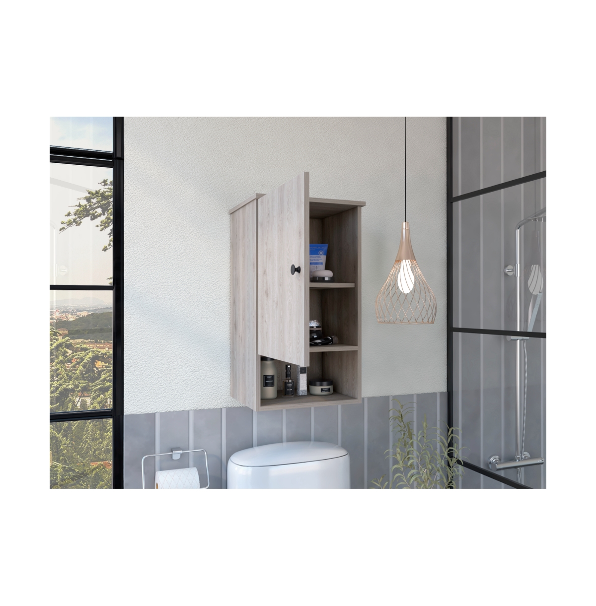 Alaska Medicine Cabinet - Light gray