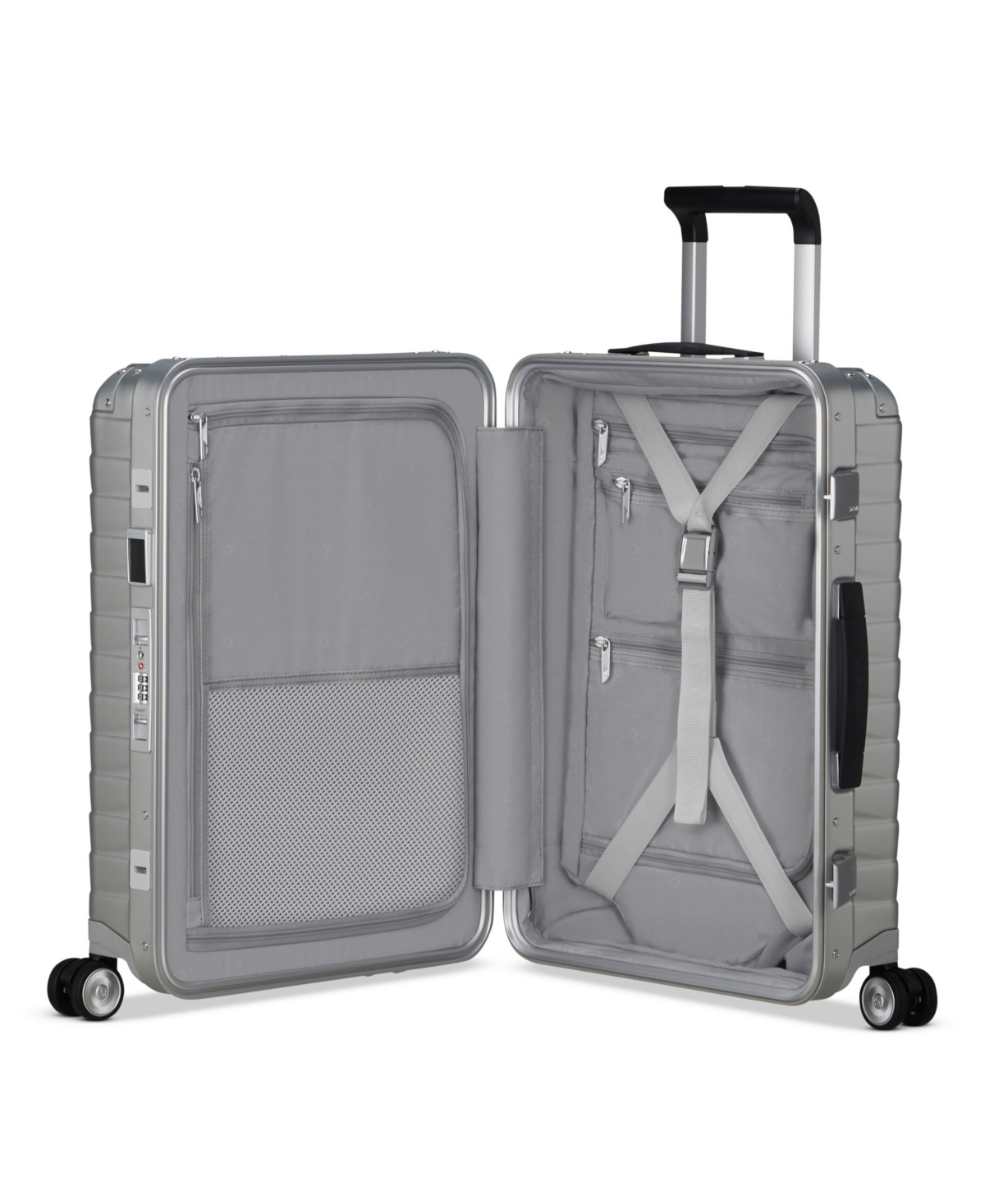 SAMSONITE PROXIS ALUMINUM CARRY ON SPINNER 