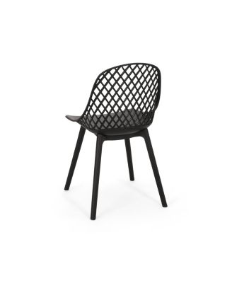 Streamdale Lily Modern Outdoor Dining Chair With Diamond Mesh