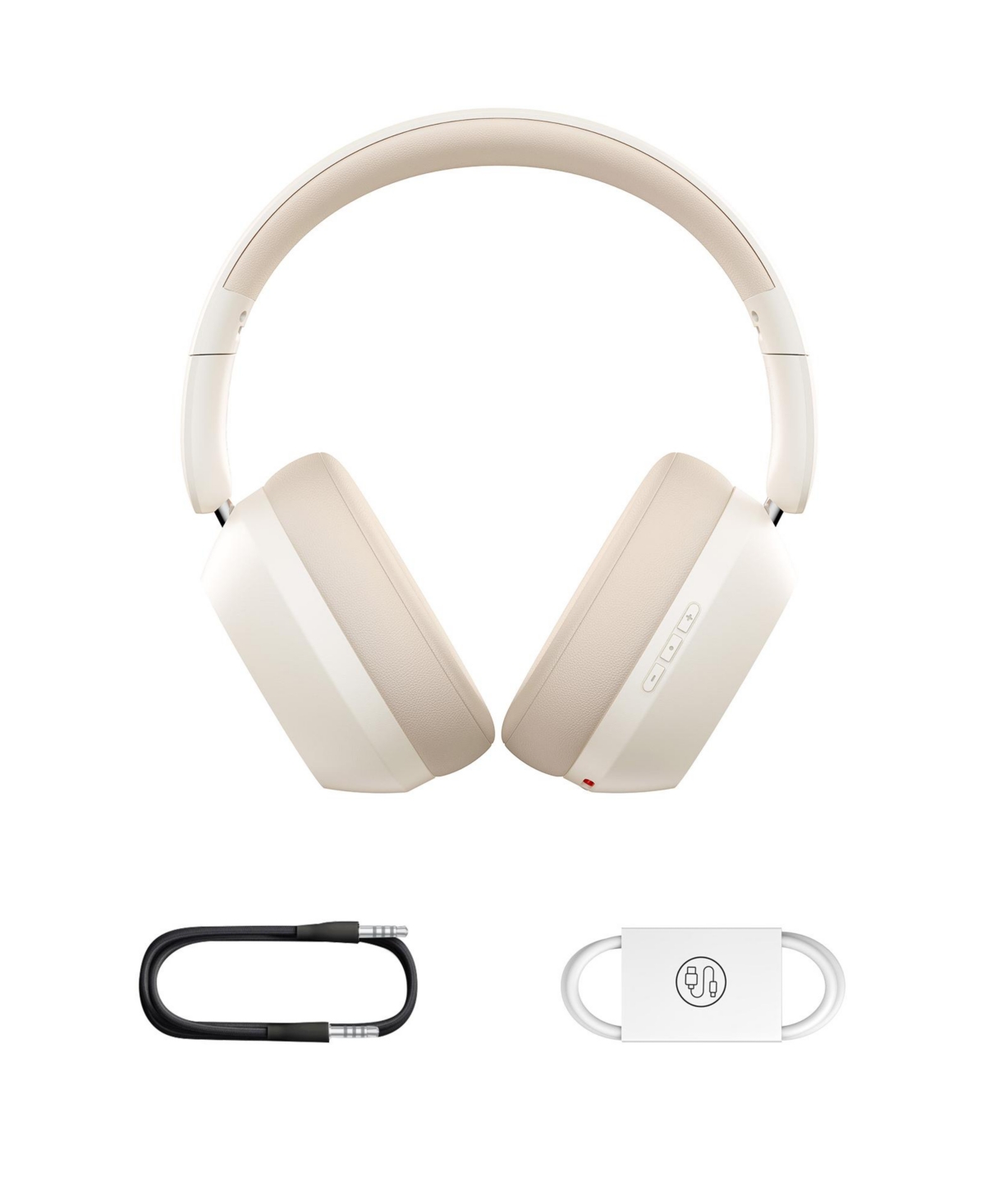 Baseus Wireless Headphones Bluetooth Foldable Over Ear Headphones Bass 35 Max, Gray