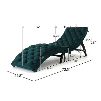  Indulge In Comfort Tufted Chaise Lounge For Relaxation