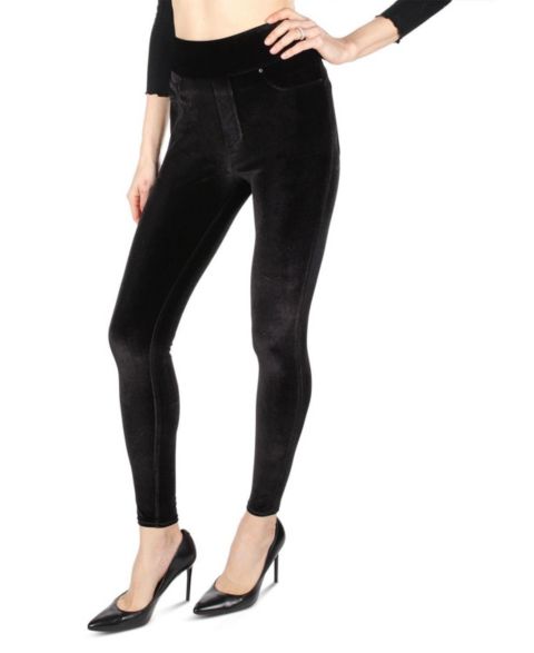 Женские леггинсы MeMoi Velvet High-Waist Shaping, цвет: Чёрный