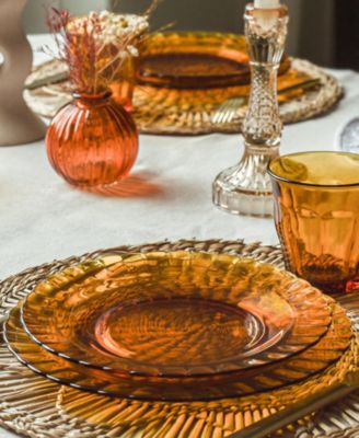 Lys Dessert Plates, Set of 6