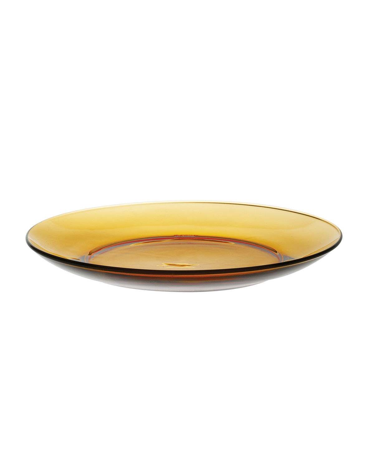 Duralex Lys Plates, Set Of 6 In Amber