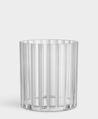 13'' Stripes Crystal Vase Medium