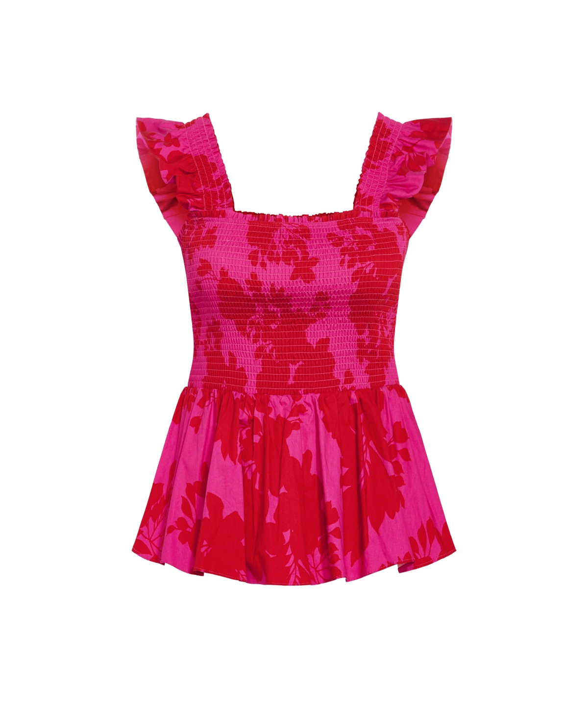 City Chic Women's Marli Print Top