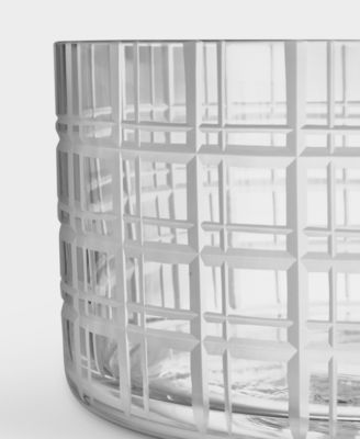 Checkers Crystal Decor Bowl Small-3.35"