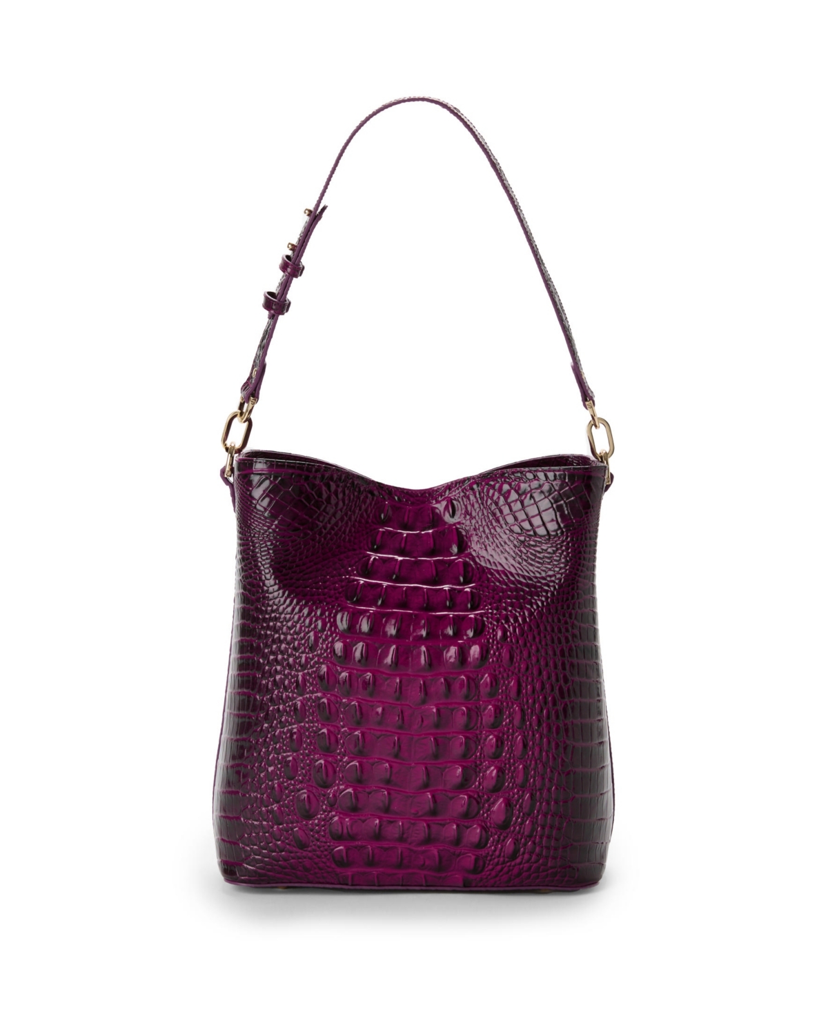 Brahmin Celina Leather Bucket Bag