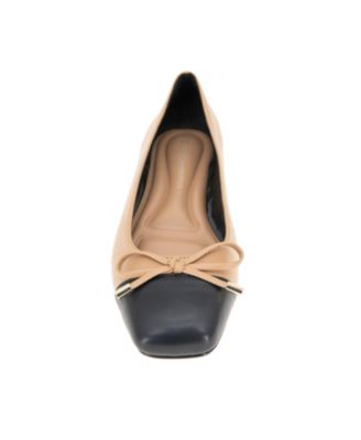 Women's&nbsp;Hartly Square Toe Bow Ballet Flats