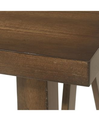 Streamdale Farmhouse Style Dining Table With Rubberwood Frame And Wood-Like Top