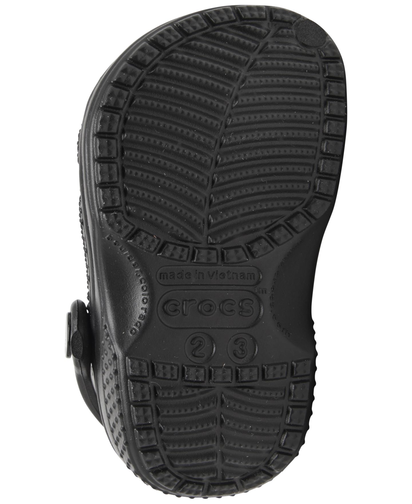 Сабо Crocs Littles Classic Clogs from Finish Line для мальчиков-малышей, цвет: Чёрный — фото 5