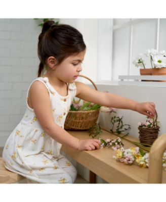 Toddler Girls Sleeveless Romper Jumpsuit