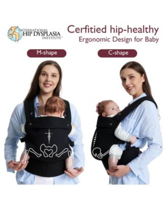 Ergonomic,Cozy and Lightweight - Baby Carrier Newborn to Toddler