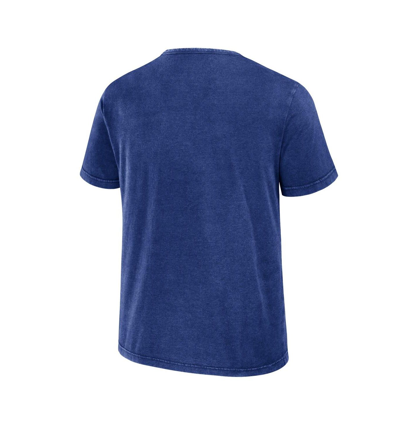 Мужская футболка Fanatics Royal Seattle Mariners Cooperstown Collection Washed — фото 2